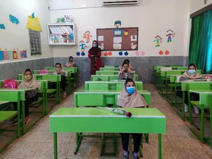 مدارس گلستان حضوری شد/لغو امتحانات داخلی