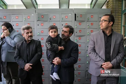 مراسم ترحیم زهرا عبدالمحمدی خبرنگار فقید خبرگزاری فارس
