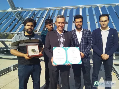 عضو هیئت علمی دانشگاه اصفهان نشان طلایی کنز را دریافت کرد