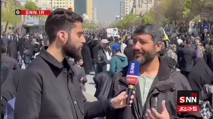 فضلی: همین جمعیت برای نابودی اسرائیل کافی است+ فیلم