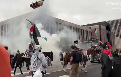 گاوچران&zwnj;های تگزاس، حامی فلسطینیان
