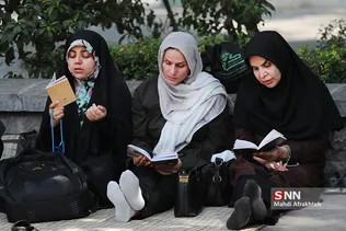 مراسم دعای عرفه در دانشگاه تهران