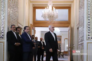 دیدار ظریف با وزیر امور خارجه ژاپن