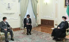 دیدار وزیر خارجه ژاپن با رئیس جمهور