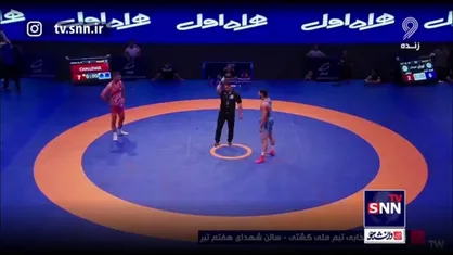 سهرابی فاتح جدال نفس&zwnj;گیر وزن ۷۲ کیلوگرم