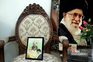 دیدار با خانواده شهید مدافع حرم نوید صفری