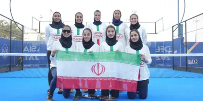 صعود دختران پدل&zwnj; ایران به مرحله یک&zwnj; شانزدهم + فیلم