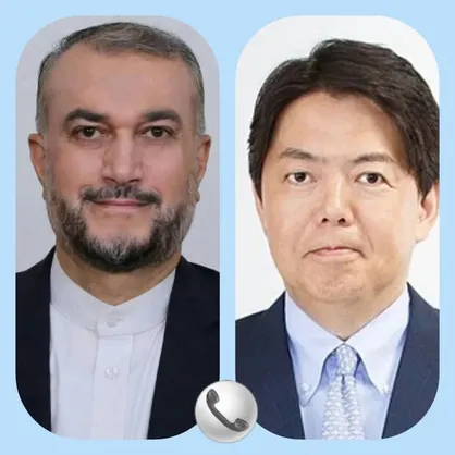 امیرعبداللهیان با وزیر امور خارجه ژاپن گفتگو کرد/ تأکید ایران بر توافق پایدار و قابل اتکا