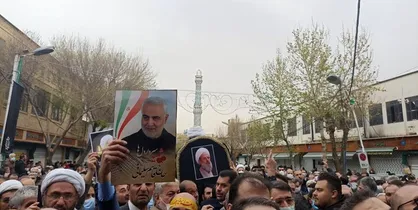 آیت الله ری&zwnj;شهری در آستان حضرت عبدالعظیم آرام گرفت