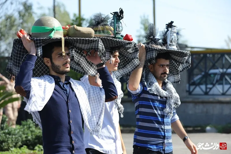 تدفین 18 ساله شهید