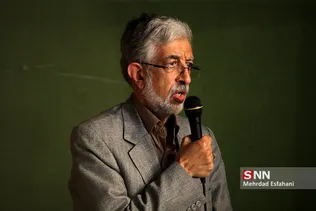 غلامعلی حداد عادل رئیس فرهنگستان ادب فارسی