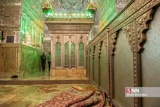 حرم مطهر شاهچراغ(ع) ساعاتی پس از حمله تروریستی