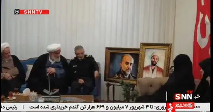 دیدار حجت&zwnj;الاسلام گلپایگانی و سرلشکر موسوی با خانواده&zwnj; شهدای اقتدار + فیلم