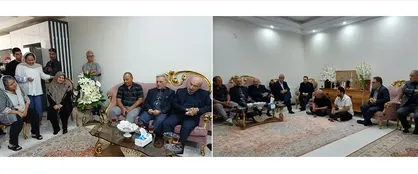 حضور رییس و مسئولین دانشگاه تهران در منزل دانشجوی فقید محمد امین کلاته / پیکر محمدامین در قطعه نام&zwnj;آوران بهشت&zwnj;زهرا (س) خاکسپاری می&zwnj;شود