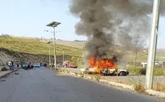 حمله پهپادی رژیم صهیونیستی به یک خودرو در جنوب لبنان