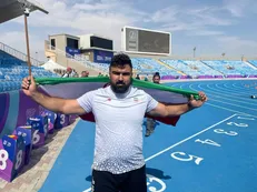 یاسین خسروی با پرتابی درخشان طلایی شد