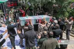 تشییع و خاکسپاری «شهید عبدالله اسکندری» در شیراز