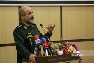 سخنرانی سردار وحیدی رئیس دانشگاه عالی دفاع ملی در مراسم افتتاح مدرسه حکمرانی شهید بهشتی