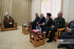 دیدار سردار غلامحسین غیب پرور با آیت الله العظمی جوادی آملی