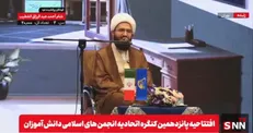 حاج علی اکبری: انجمن‌های اسلامی دانش آموزان باید عدالت آموزشی و احیای پرورشی در مدارس را مطالبه کنند / جنگ دوازده روزه، دفاع مقدس در برابر خود شیطان بود + فیلم