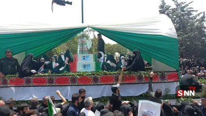 کامیون حمل پیکر نوزادان و کودکان شهید حمله تجاوزکارانه رژیم صهیونیستی+ عکس