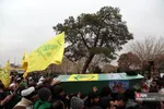 تشییع پیکر شهید مدافع حرم در قم 