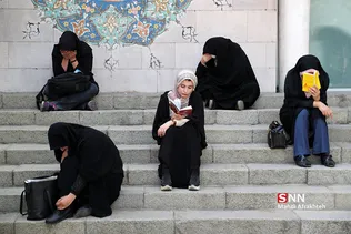 مراسم دعای عرفه در دانشگاه تهران
