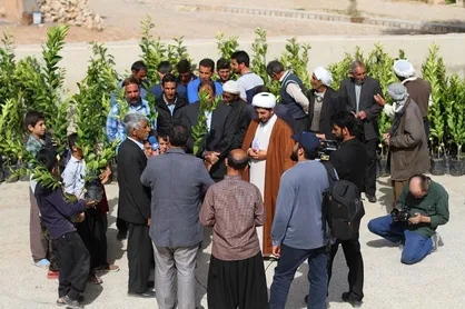کاشت بیش از ۲۰ هزار درخت مثمر