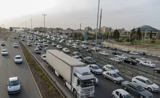 ترافیک پرحجم در ورودی‌های تهران؛ موج بازگشت مردم به پایتخت