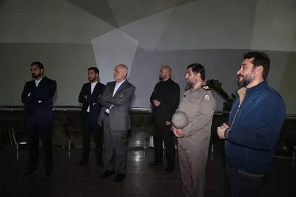 بازدید معاون سیاسی رئیس پارلمان لبنان از سراسرنمای مقاومت شهید سلیمانی