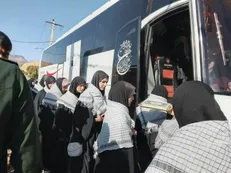 اعزام ۳۵۰ دانش‌آموز دختر کهگیلویه و بویراحمد به مناطق عملیاتی جنوب کشور