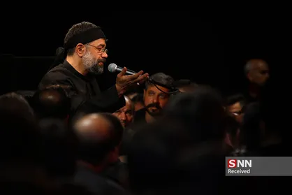 عزاداری شب دوم محرم ۹۸ در امامزاده علی اکبر چیذر با مداحی حاج محمود کریمی + صوت