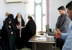 مسئول جدید بسیج دانشجویی دانشگاه فرهنگیان کازرون معرفی شد