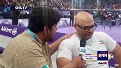 بغض و اشک حامد صلحی پور بعد از عدم کسب مدال در رشته پاراوزنه برداری