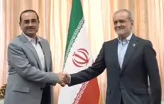 دیدار فرمانده ارتش پاکستان با رئیس‌جمهور پزشکیان