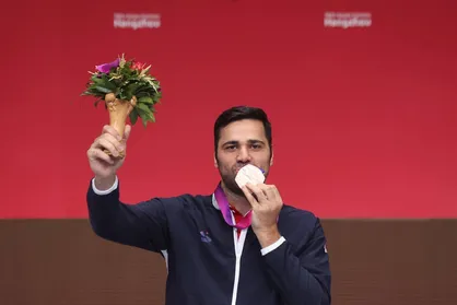 محمد رهبری صاحب مدال برنز شد