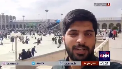 گزارش خبرنگار خبرگزاری دانشجو از اقامه نماز عید فطر در مصلی تهران