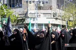 عزاداری مردم تهران در روز اربعین رهبر شهید انقلاب اسلامی(2)