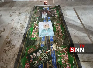 شهید پاکپور پس از ۴۳ سال در کنار برادر شهیدش آرام گرفت / مزار فرمانده کل شهید سپاه در دهسد خنداب زیارتگاه عاشقان شد