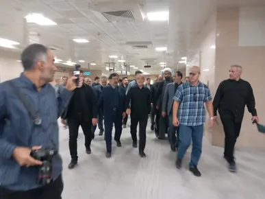بازدید رئیس جمهور از پروژه مترو قم