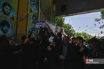 تشییع و تدفین شهید مصطفی نامور در قم
