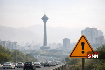 تداوم آلودگی هوای تهران تا فردا/ نفوذ موج بارشی به کشور از شنبه