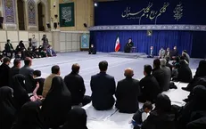 خانواده‌های شهدای حادثه تروریستی شاهچراغ با رهبر انقلاب دیدار کردند