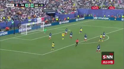 بهترین دروازه بان جام؟! / فرانسه 3 - 0 سوئد