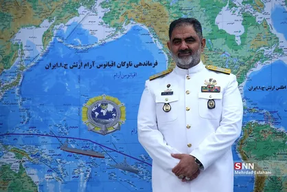 نشست خبری فرمانده نیروی دریایی ارتش