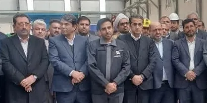 کارخانه تولید مفتول بکسل پارس پس از ۱۳ سال وقفه آغاز به کار کرد