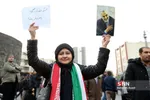 تجمع مردم تهران در دفاع از امنیت، ثبات و اقتدار ایران