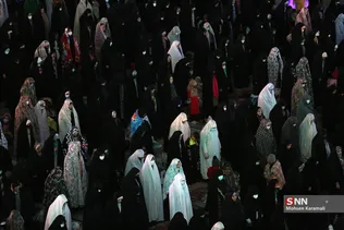 مسجد جمکران در شب نیمه شعبان 
