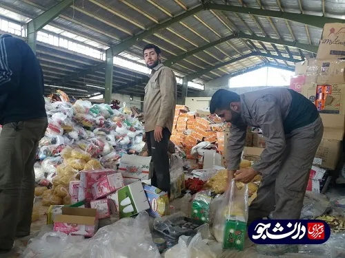 فعالیت جهادگران کردستانی در منطقه سیل زده پلدختر
