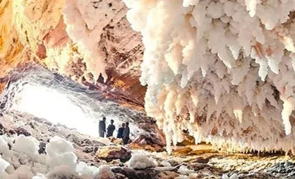 عملیات اجرایی در حریم غار نمکدان قشم در سال ۹۹ با دستور قضایی متوقف شد